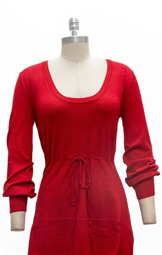 Bacci 8716 Drawstring Waist Knit Top