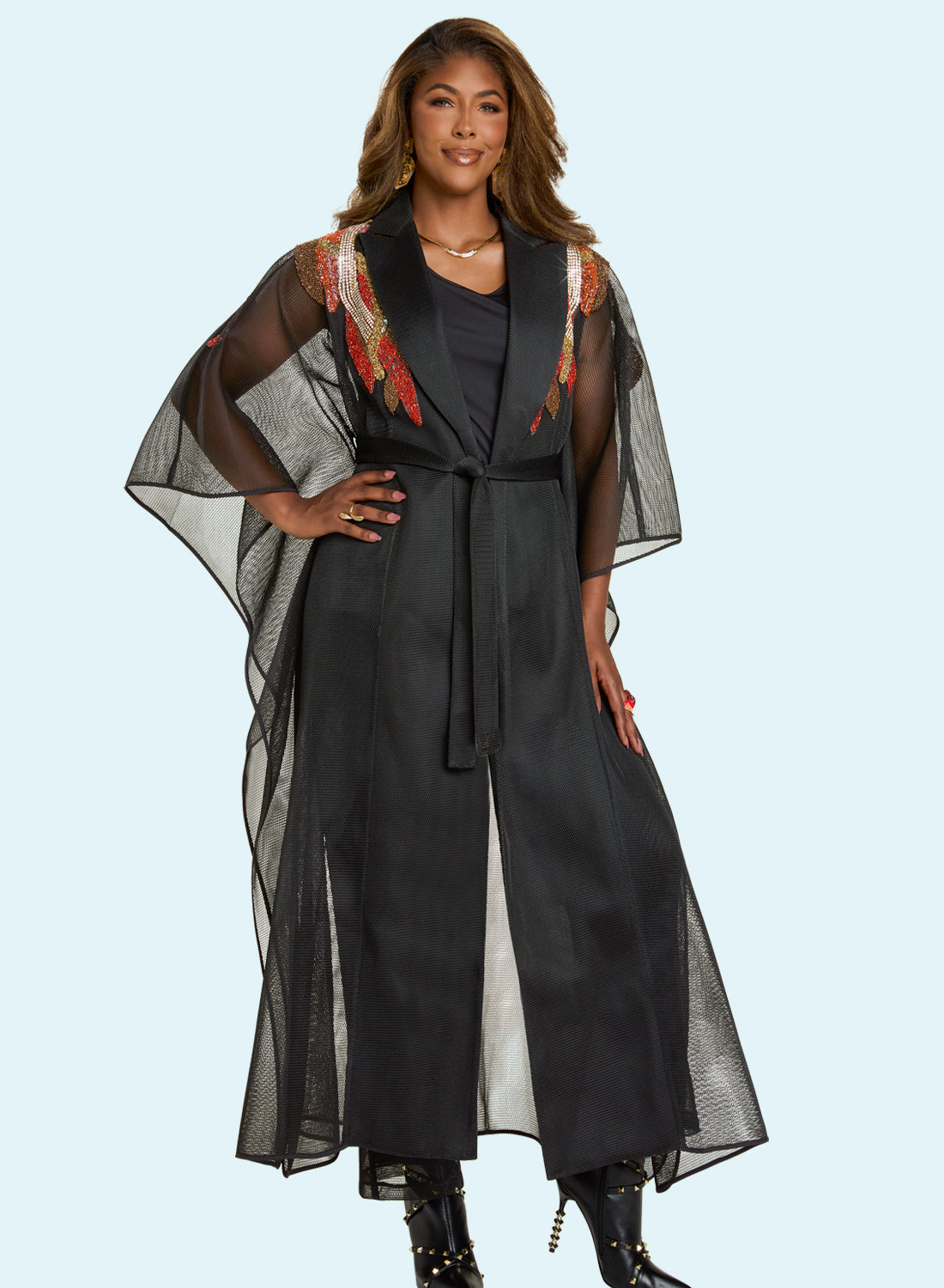 Donna Vinci 5870 3pc Jacket Pant Set