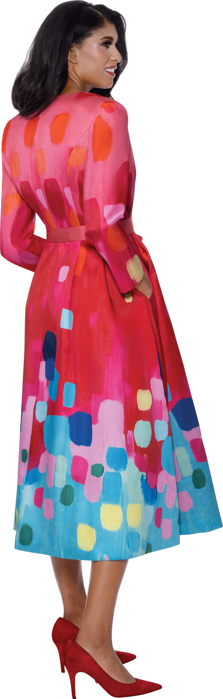 Dresses By Nubiano 100231 Print Dress