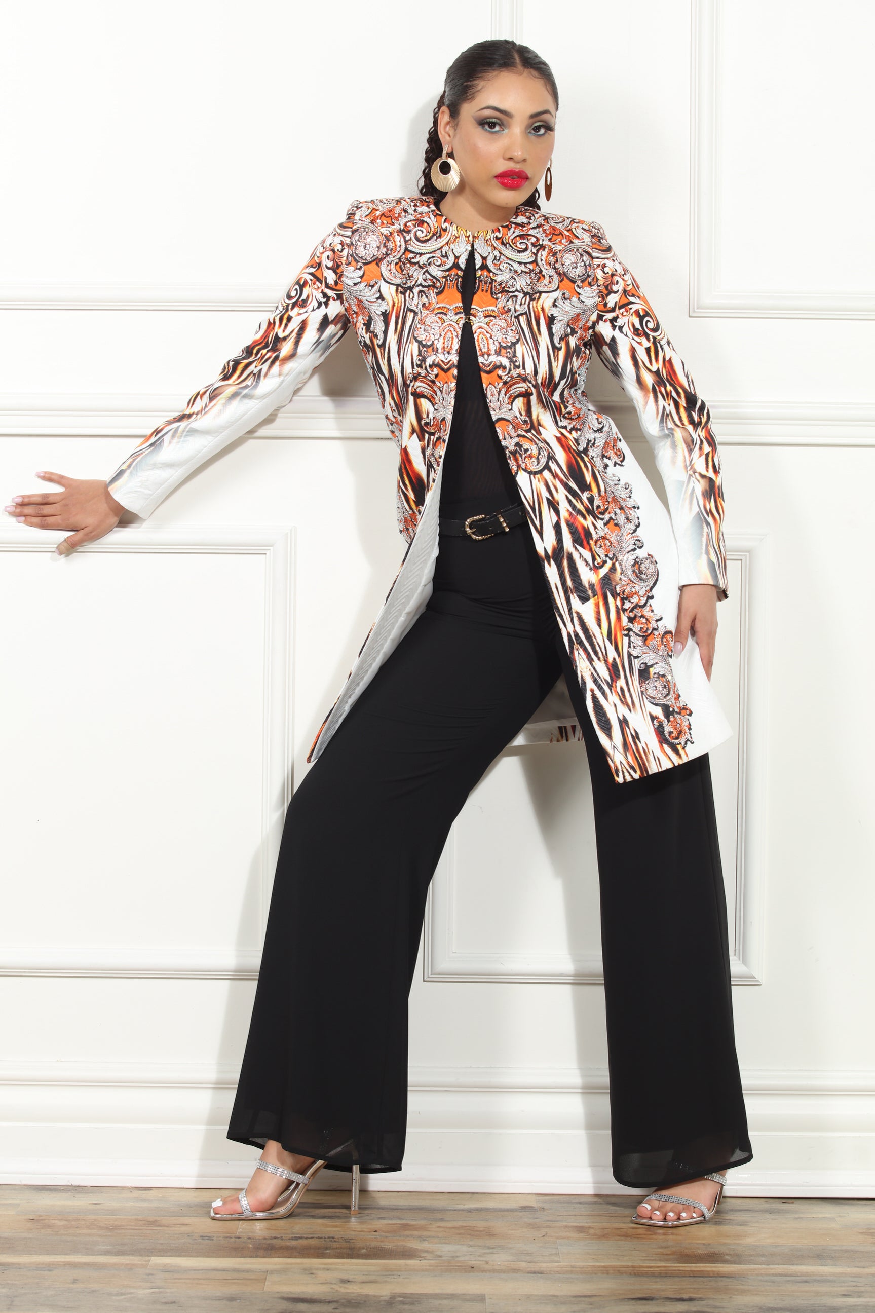 Donna Vinci Couture DV505 Embellished Jacket