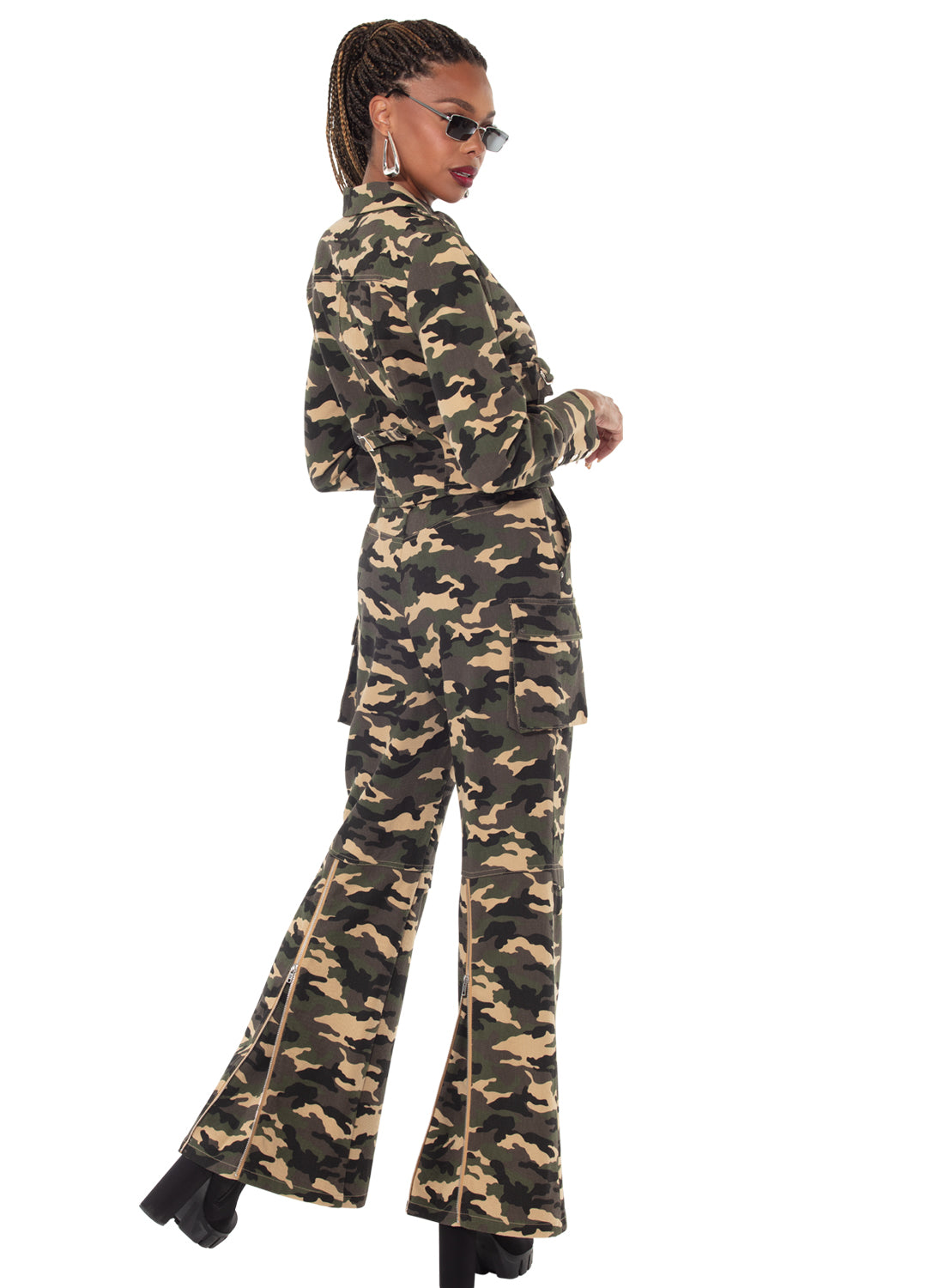 DV Jeans 8511 2pc Zipper Jacket and Pant Set