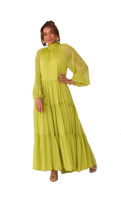 For Her 82348 Maxi Dress w/ Open Back