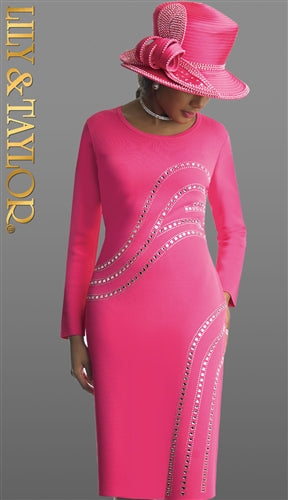 Lily & Taylor 606 Knit Dress