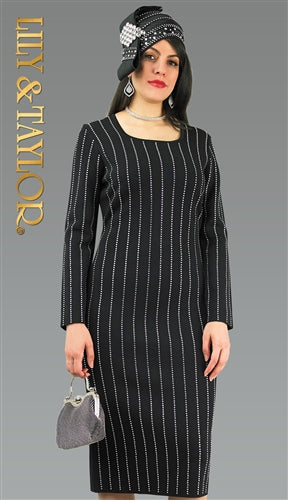 Lily & Taylor 813 Knit Dress