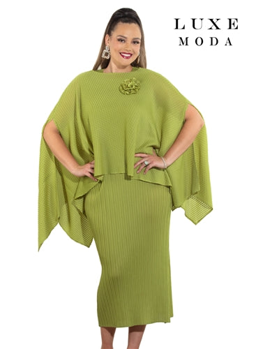 Luxe Moda LM462 2pc Dress and Top Set
