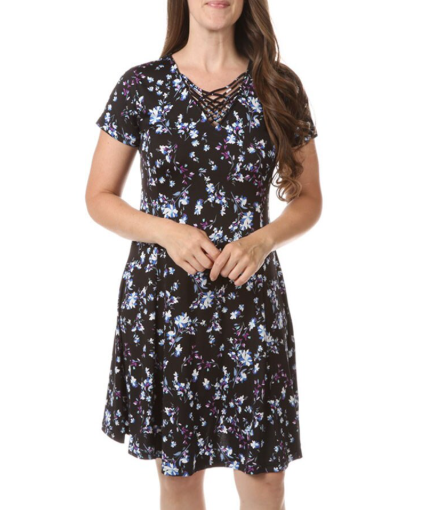 Emaline 55180 Floral Print Dress