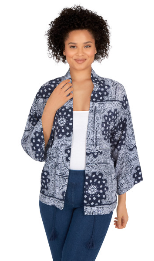 Skye's The Limit Tie Front Cardigan Jacket