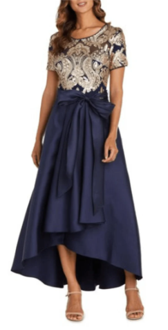 Rm Richards 5492 Sequin Embellished Hilo Dress