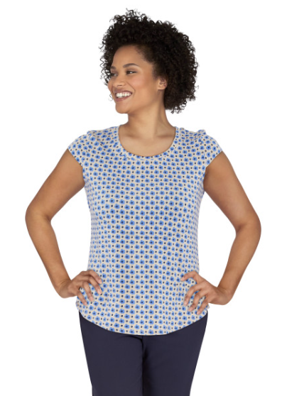 Emaline 78672 Print Top