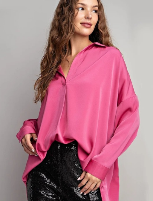 EESOME PTG6501 Long Sleeve Blouse Top