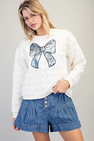 Eesome TG10482 Textured Bow Top