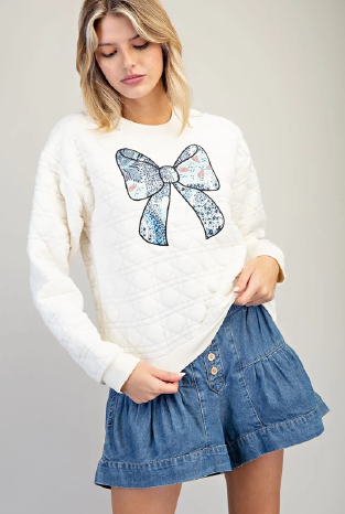 Eesome TG10482 Textured Bow Top