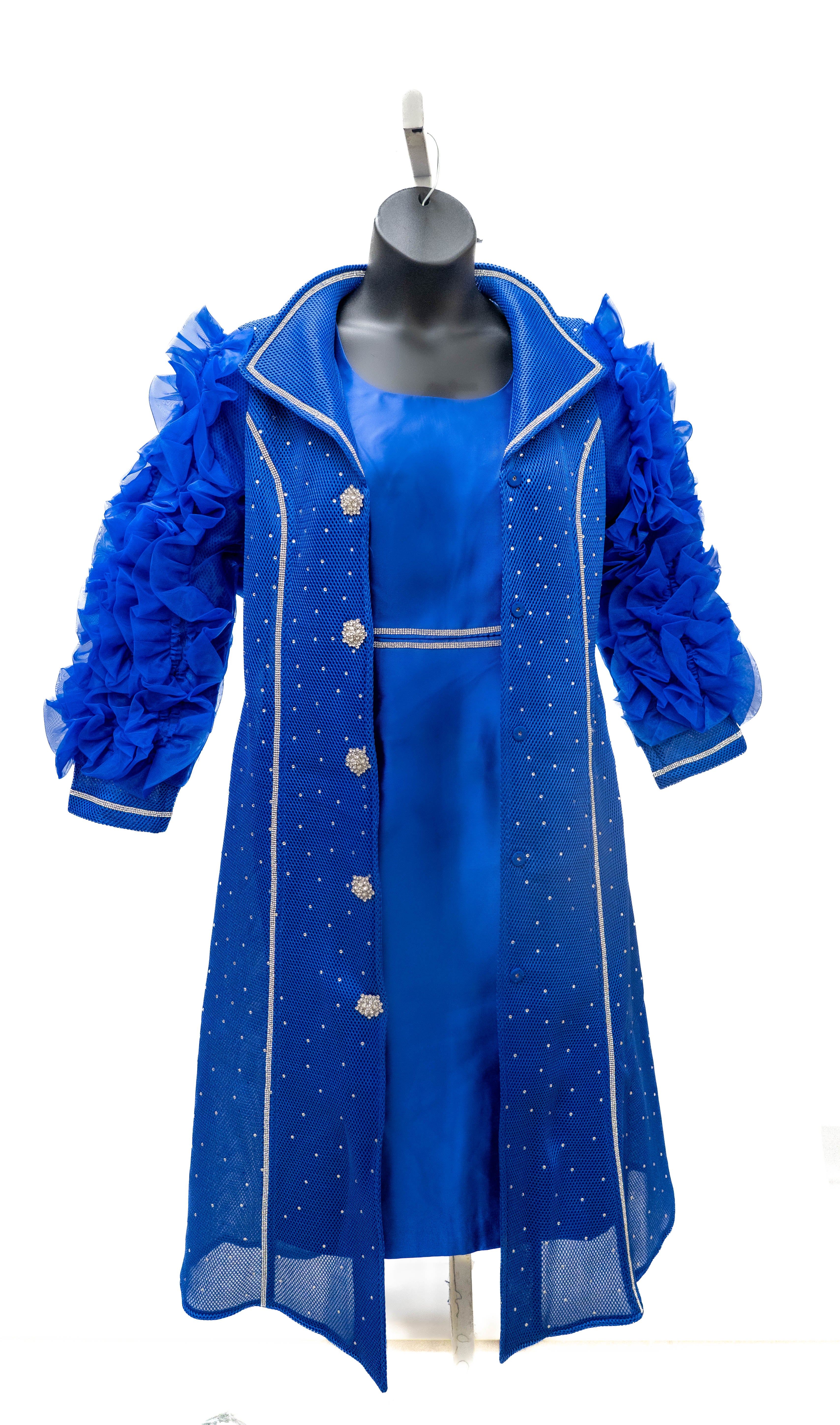 Ashro 300 Mesh 2pc Scuba Jacket Dress