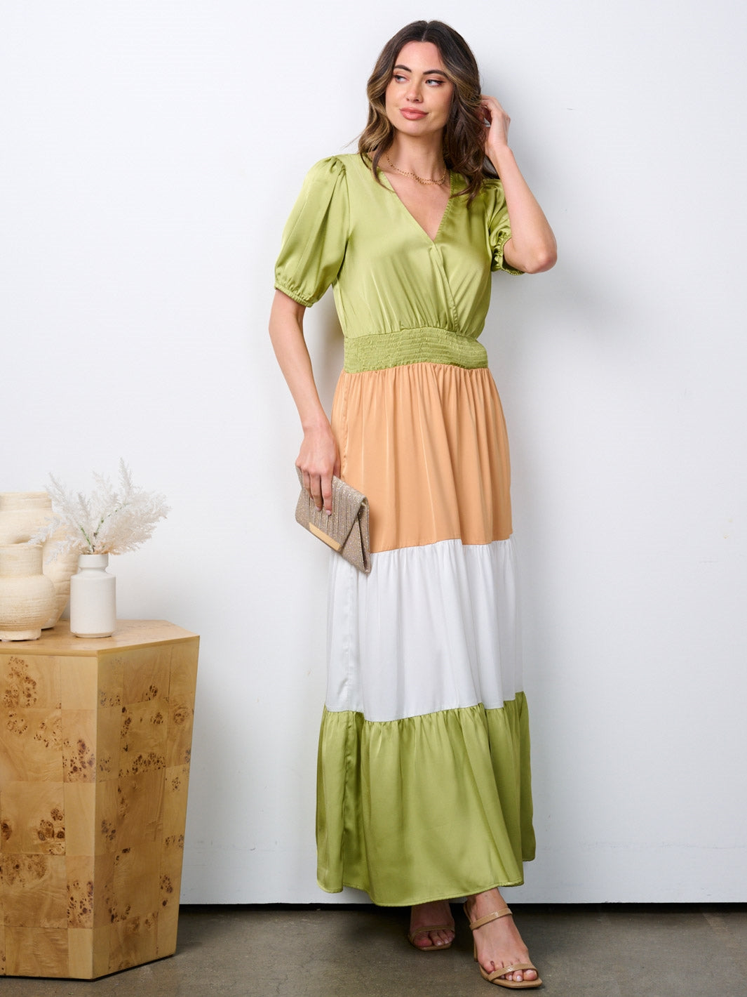 Available M51719 Print Maxi Dress