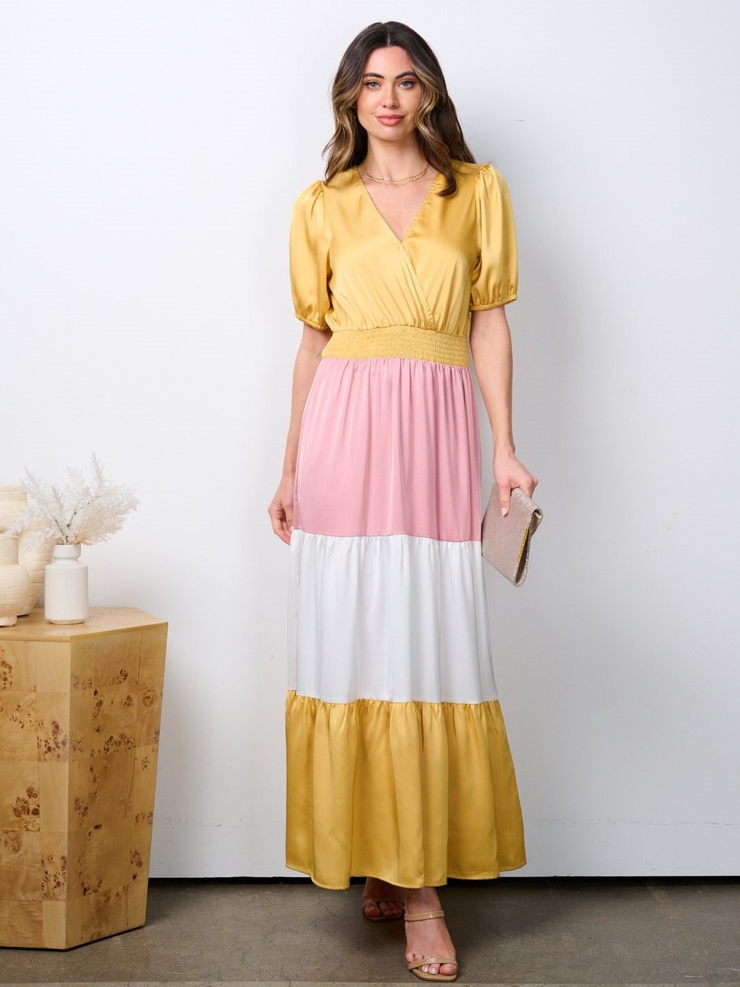 Available M51719 Print Maxi Dress