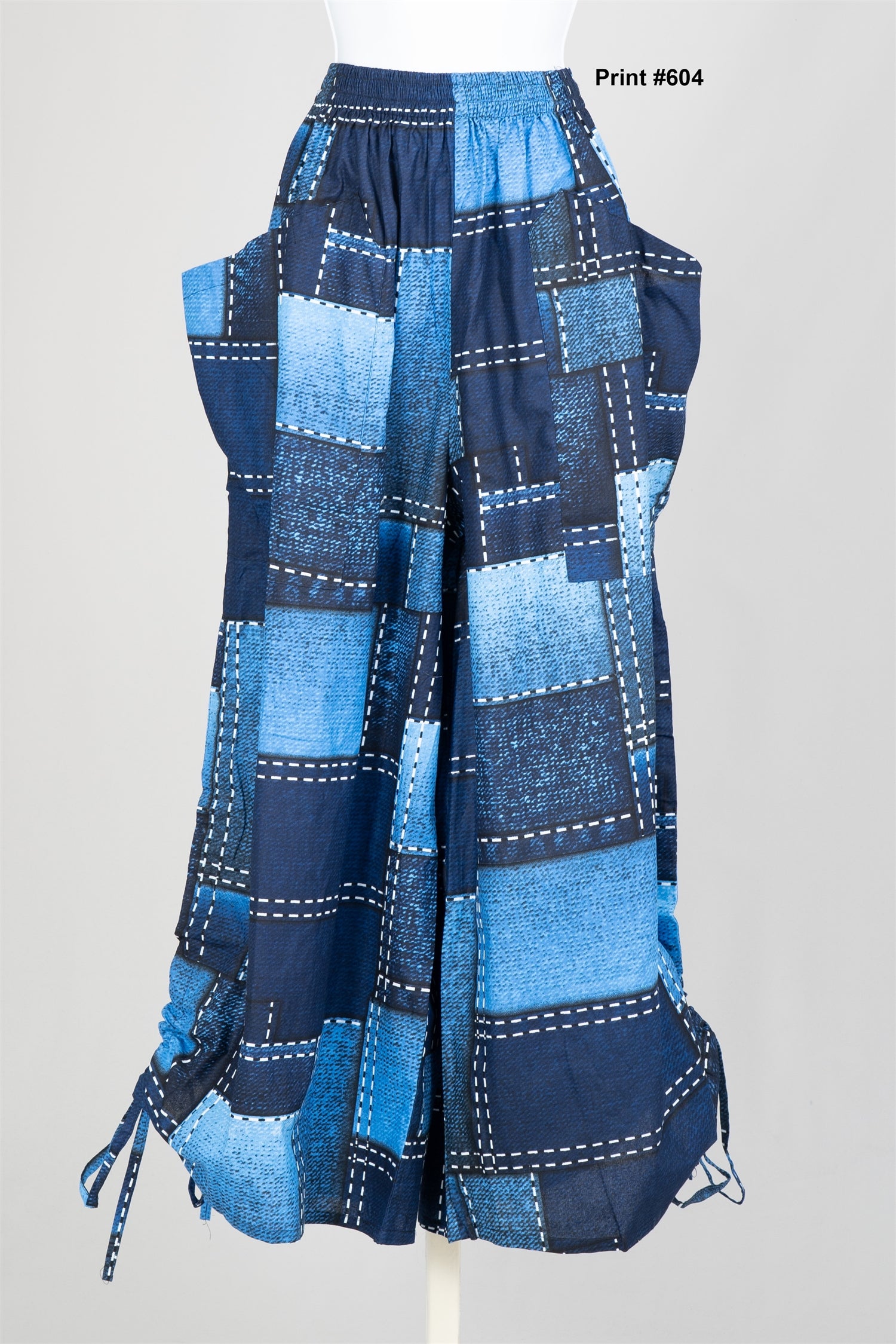 KaraChic 7697 Authentic African Print Pant