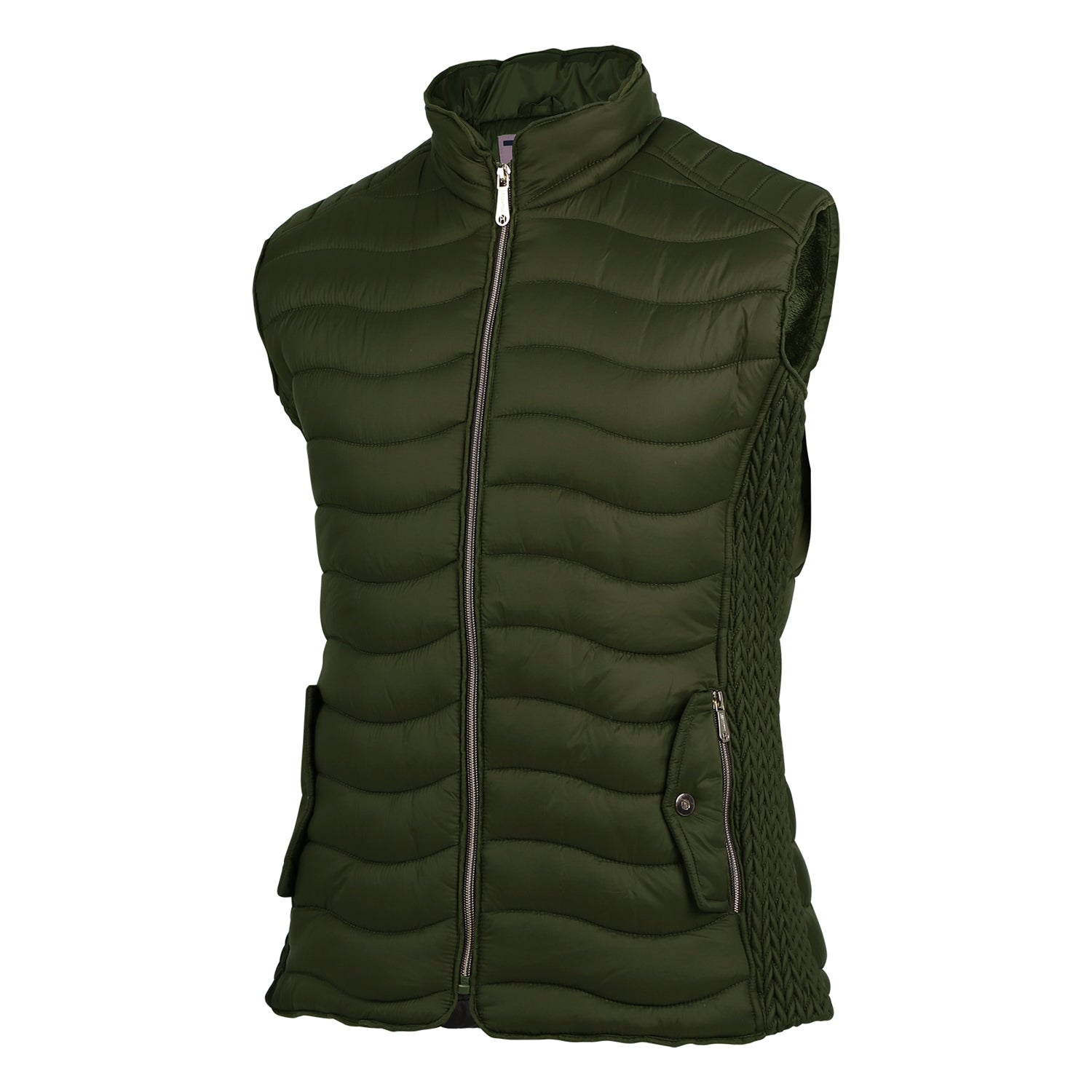 Lee Hanton LV1701 Sleeveless Insulated Sherpa Puffer Vest