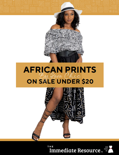 African Prints on Sale Under $20!