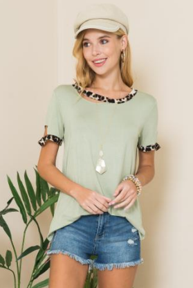 Celeste CT43699 Binding Neck Top