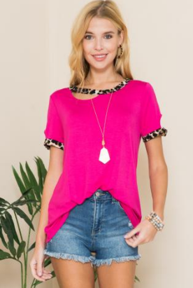 Celeste CT43699 Binding Neck Top