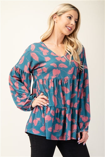 Celeste CT43729EPL Print Top