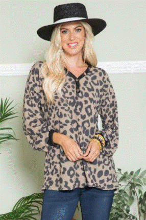 Celeste CT43736PL Print Top