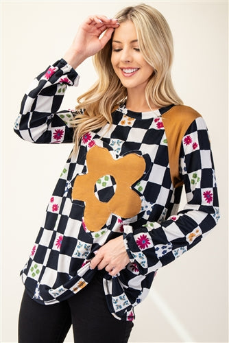 Celeste CT43920APL Checked Top