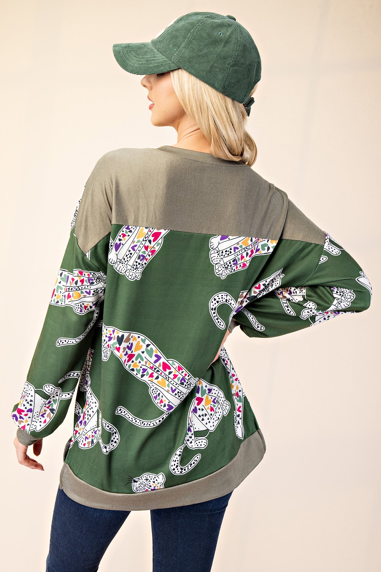 Celeste CT43910FPL Animal Heart Top