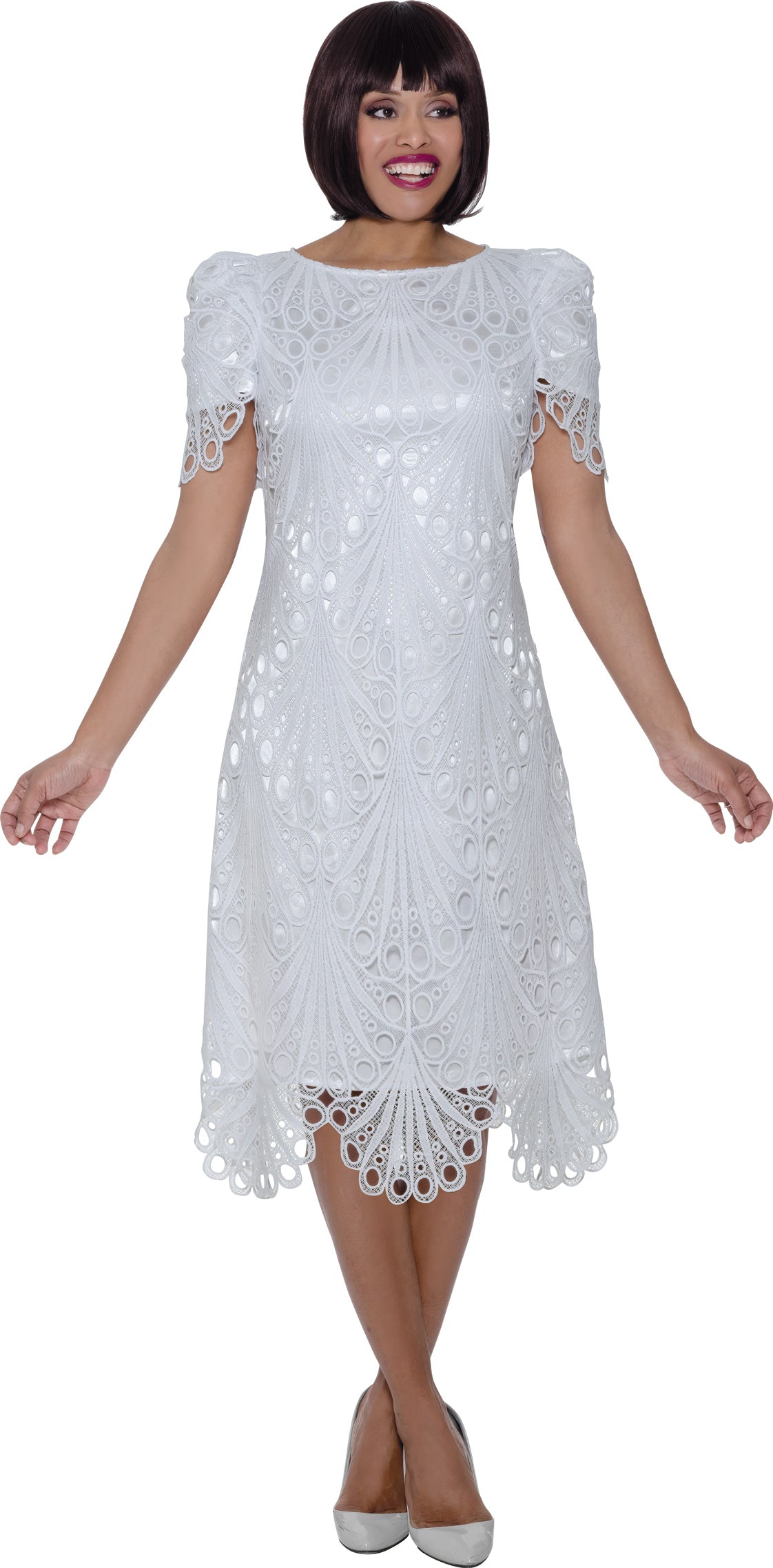 Divine Blessings 2101 Intricate Lace Dress