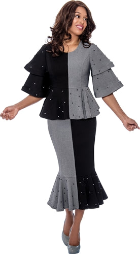 Devine Sport 62512 Novelty Denim 2pc Skirt Set