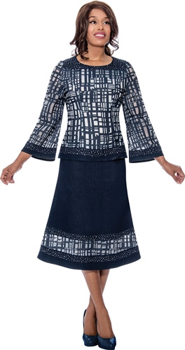 Devine Sport 62592 Novelty Denim 2pc Skirt Set