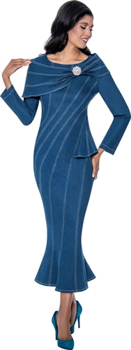 Devine Sport 800101W Plus Size Mermaid Wrapped Dress