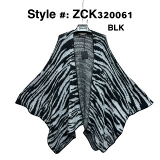 Do Everything In Love ZCK320061 Tiger Stripe Kimono