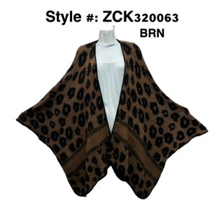 Do Everything In Love ZCK320063 Leopard Kimono