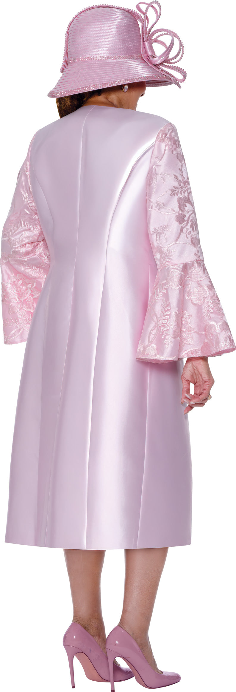 Dorinda Clark Cole 309492 Long Lace Jacket Dress