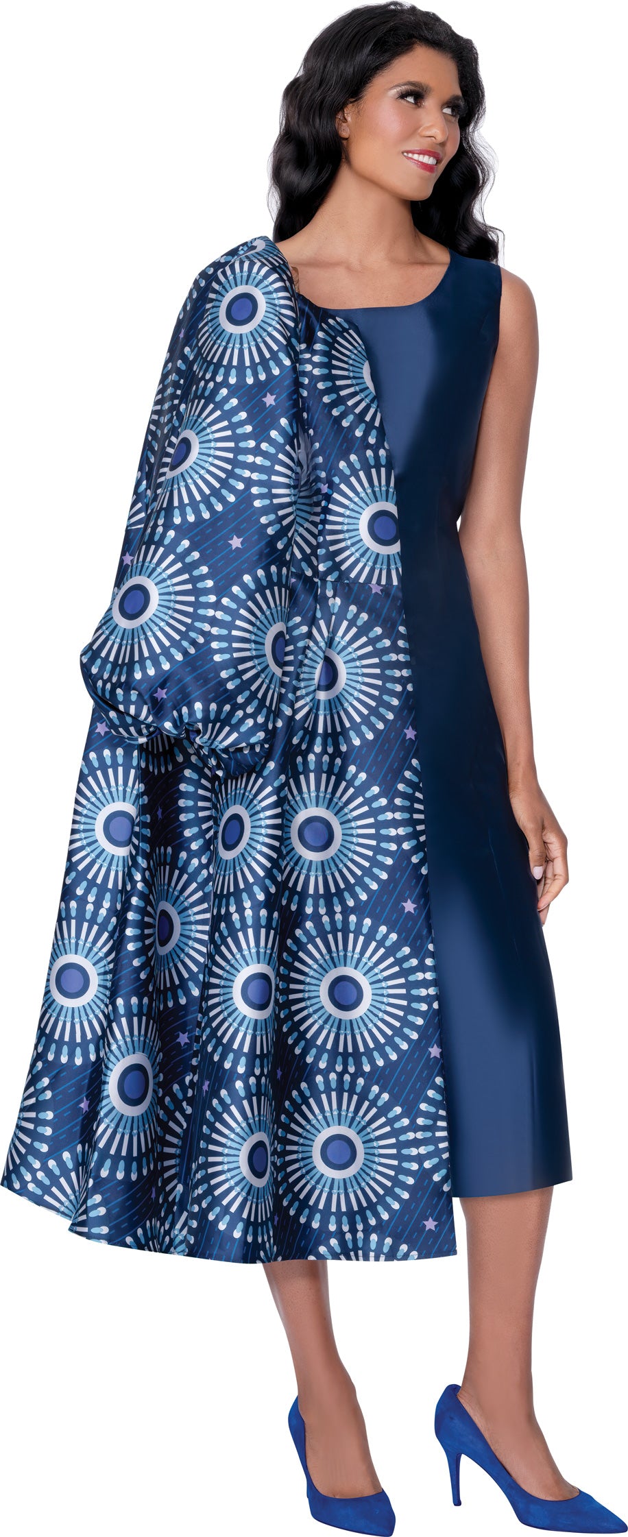 Dresses By Nubiano 100462 Twill Sash Jacket Dress