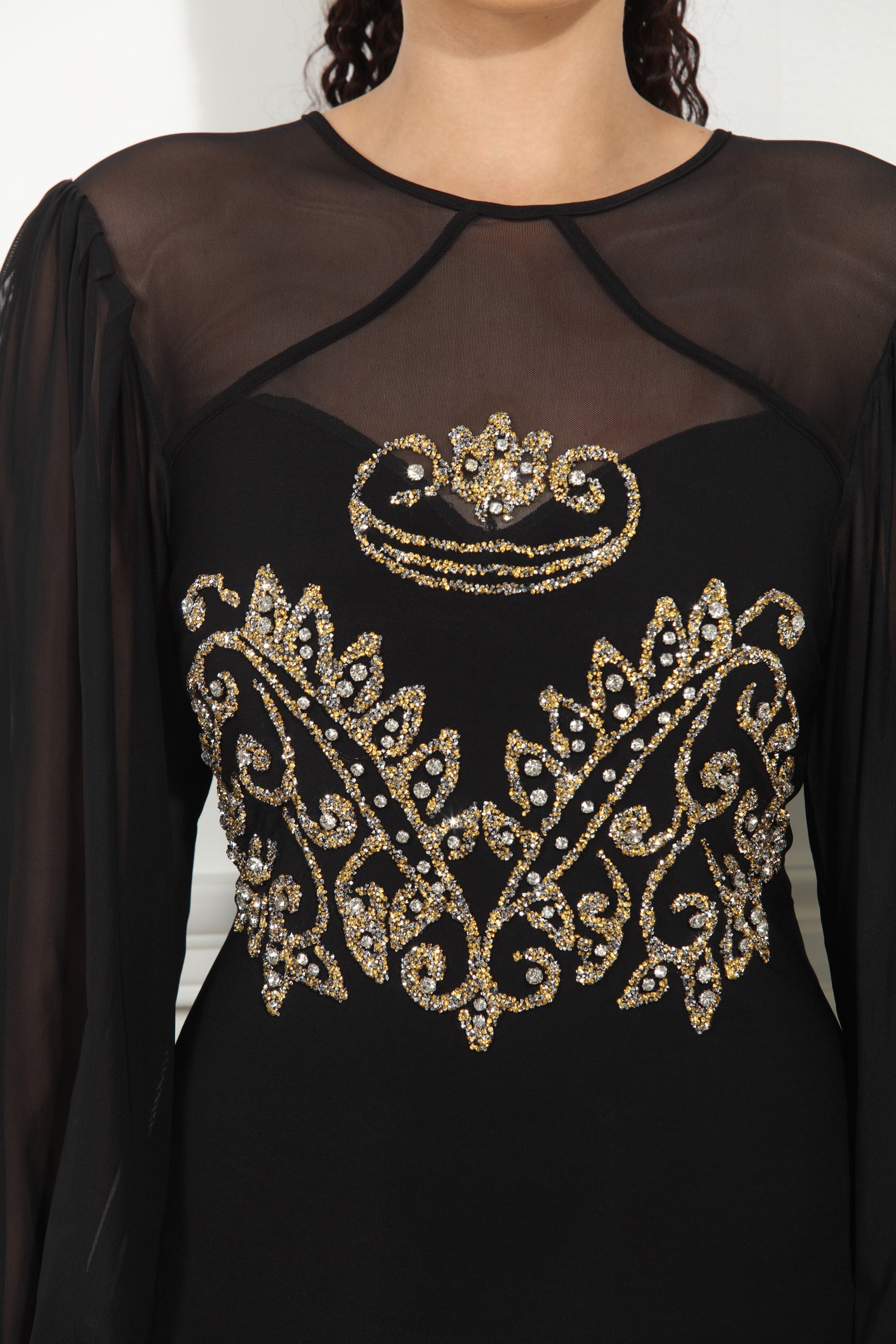 Donna Vinci Couture DV511 Embellished Dress