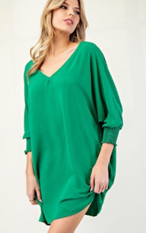 EESOME DG54422 Mini Vneck Dress