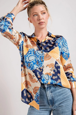 Eesome PTK7875 Paisley Top