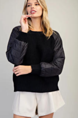 Eesome SG10376 Raglan Sleeve Sweater Top