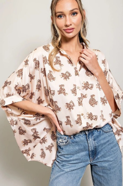 Eesome TK9557 Print Top