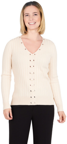 Emaline 51266 Plus Size Pullover Sweater