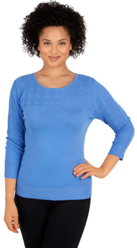Emaline 76562 Plus Size Pullover Sweater