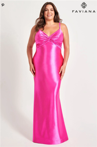 Faviana 9549 Long Prom PlusSize Dress