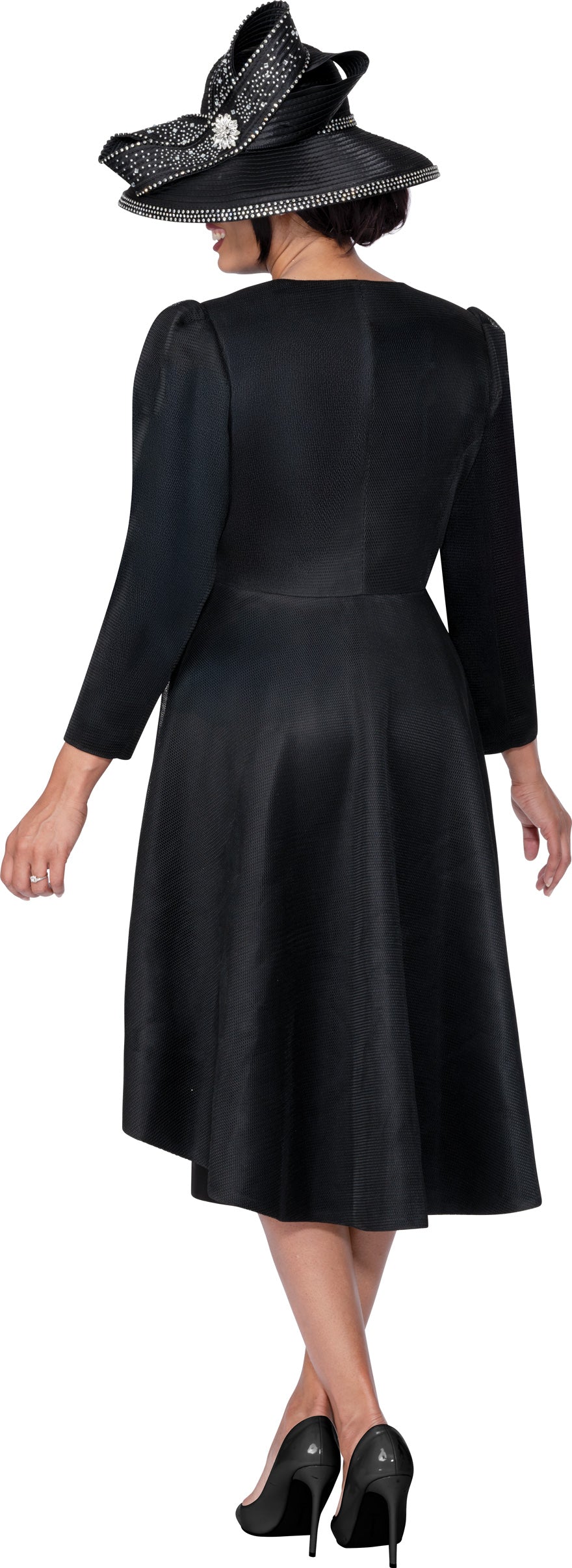 GMI 400642W 2pc Long Plus Size Skirt Suit