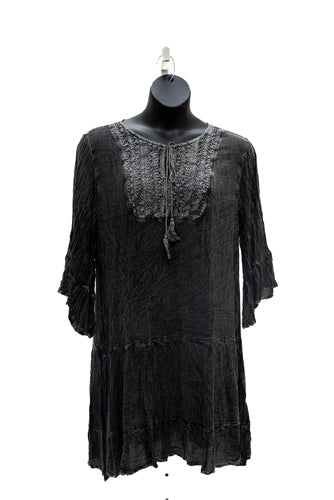 Jessica Taylor 1995 Distressed Fabric Dress