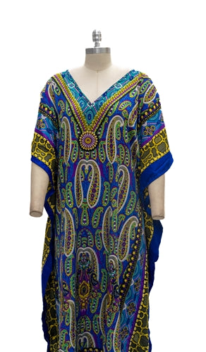 Jessica Taylor 919749 Long Print Kaftan