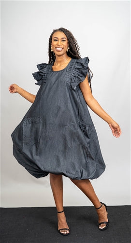 Jessica Taylor D300 Denim Ballon Dress