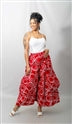 KaraChic 240 Authentic African Print Wide Leg Palazzo Pant