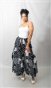 KaraChic 240 Authentic African Print Wide Leg Palazzo Pant